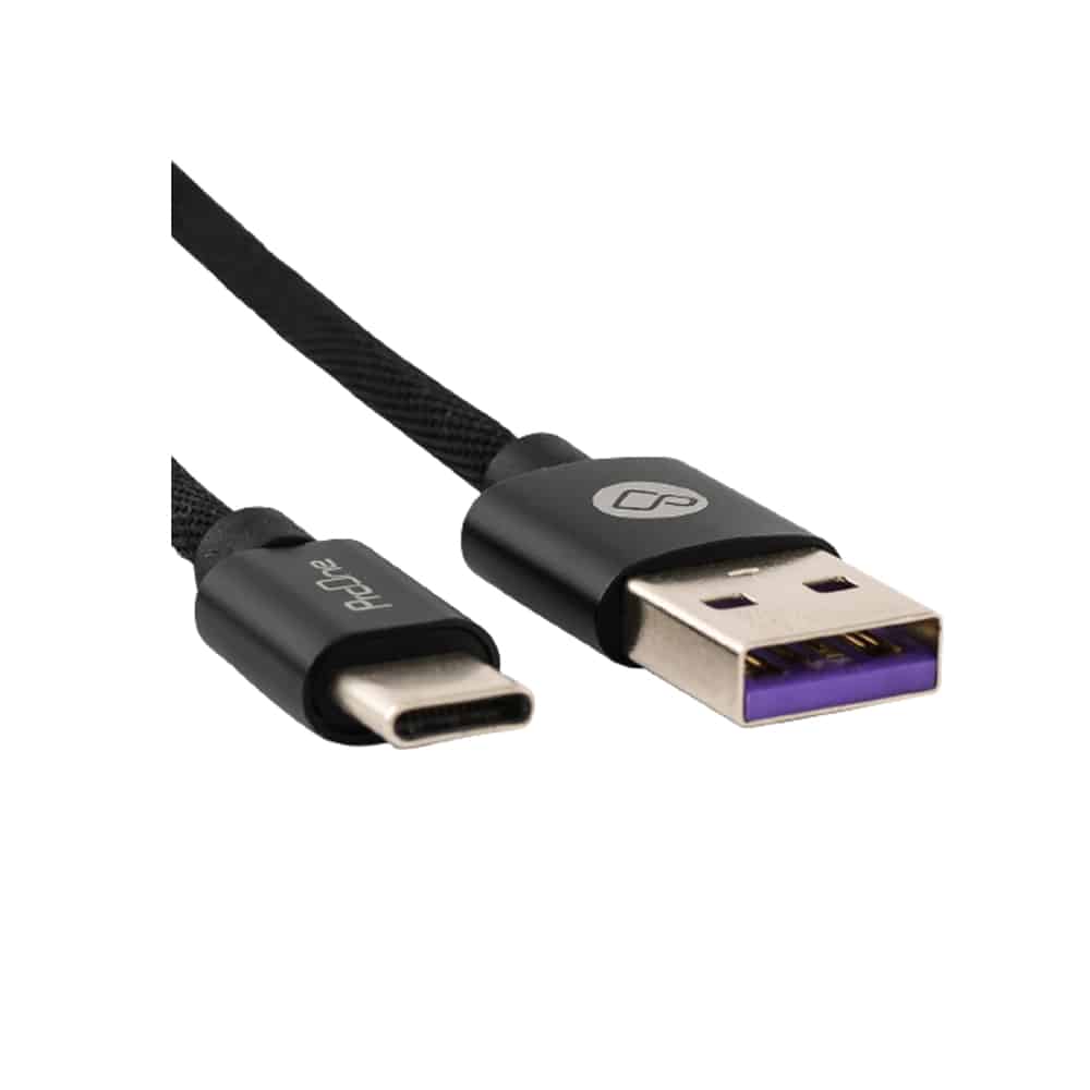 کابل تبدیل USB به USB-C پرووان مدل PCC130 طول 0.20 متر - 