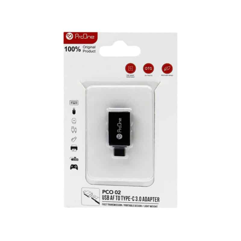 مبدل USB به USB-C پرووان مدل PCO02 - 
