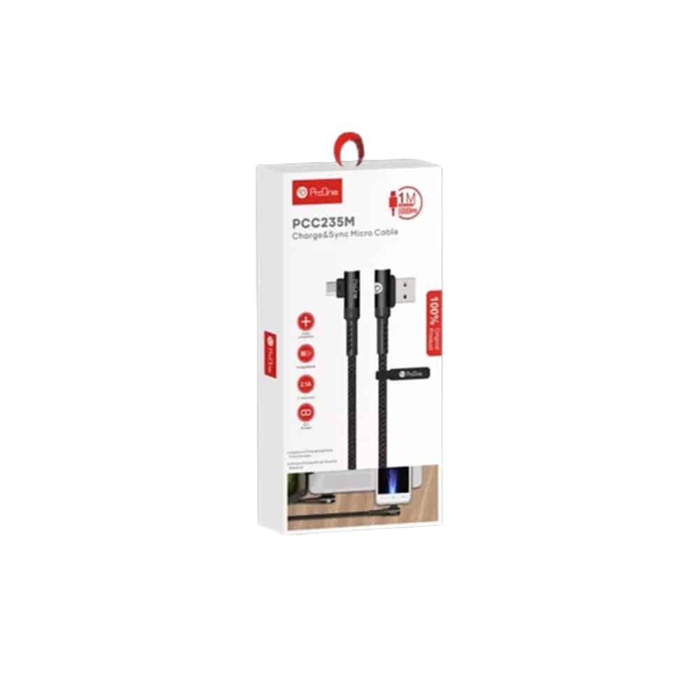 کابل تبدیل USB به microUSB پرووان مدل PCC235M طول 1 متر - 