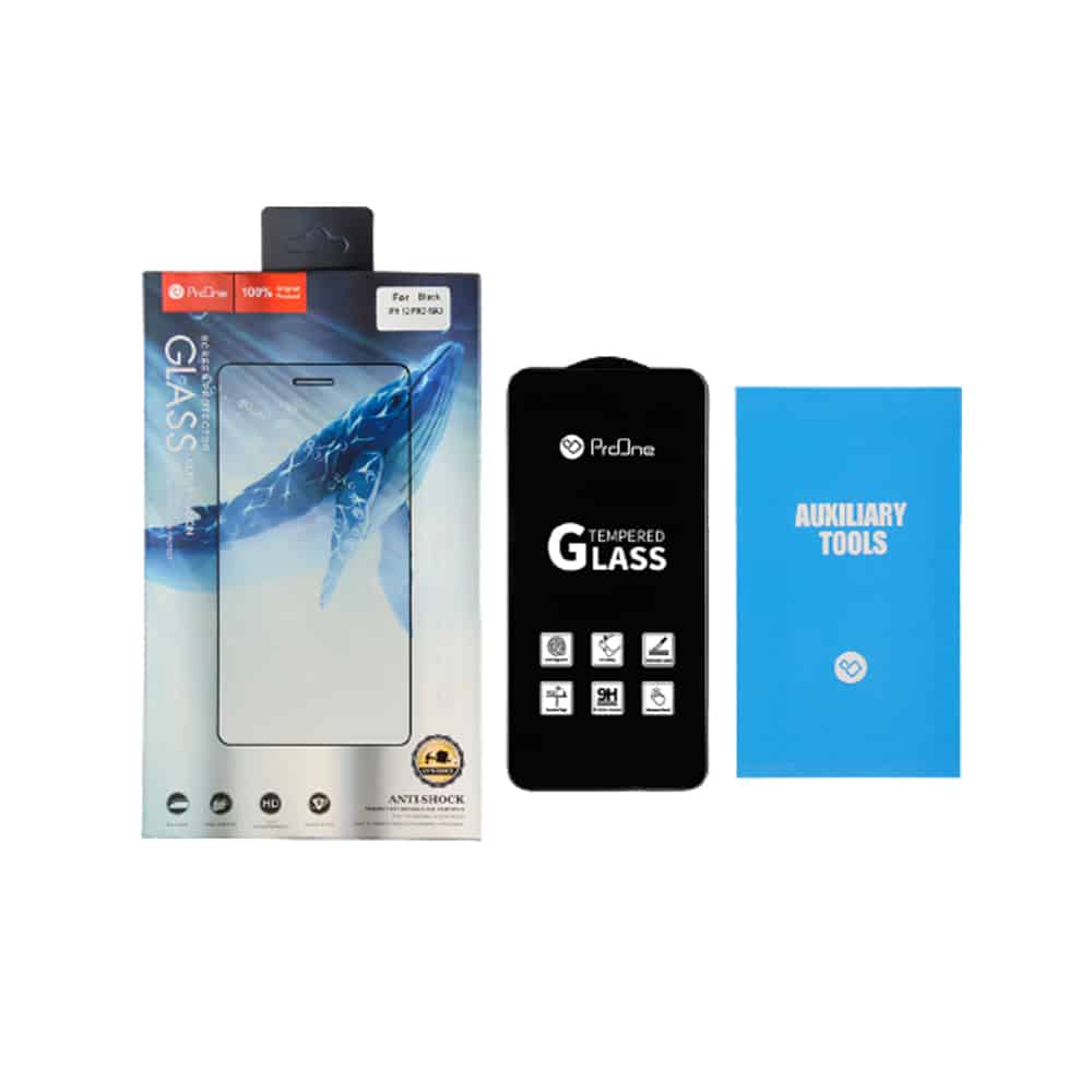 محافظ صفحه نمایش پرووان مدل Tempered Glass مناسب برای گوشی موبایل اپل IPhone 12 Pro Max - 