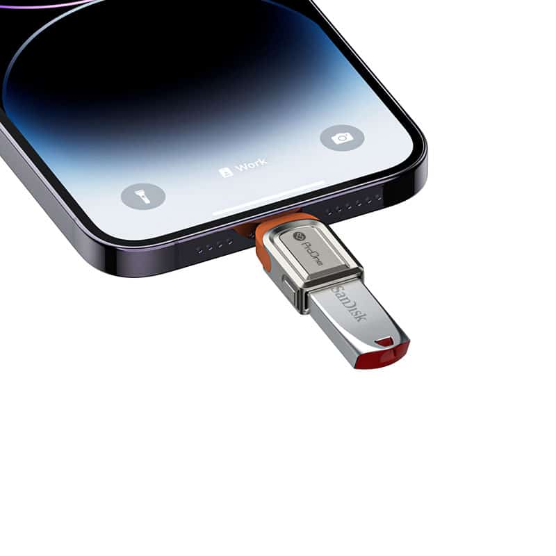 مبدل USB OTG به لایتنینگ پرووان مدل PCO12 - 