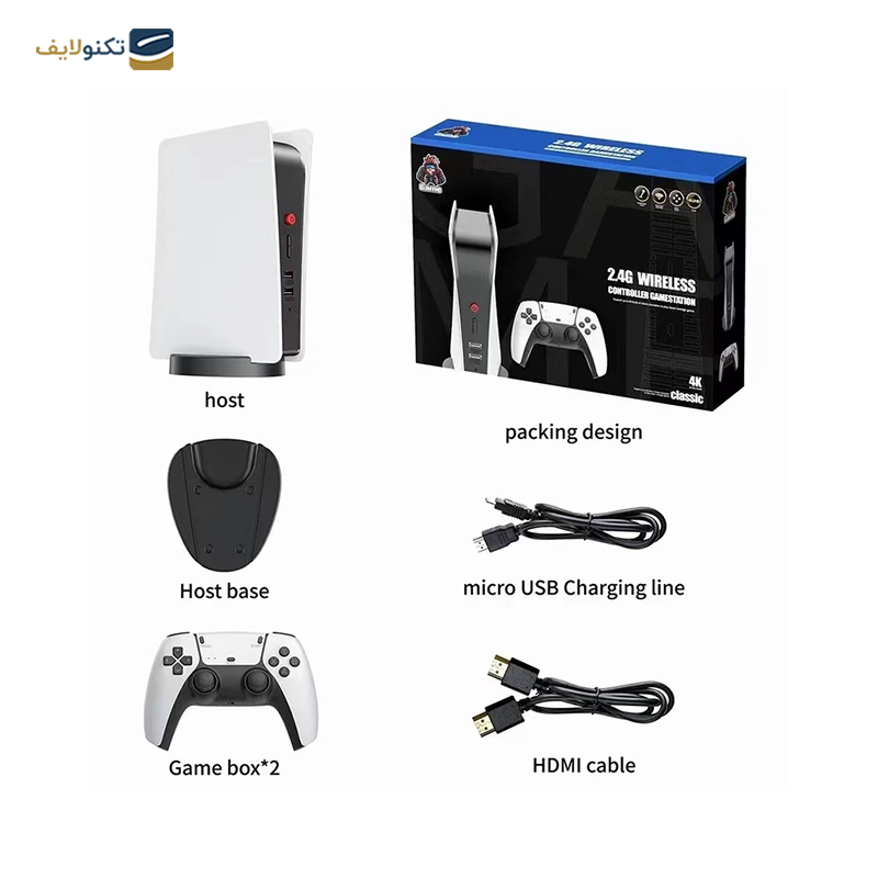 کنسول بازی مدل Classic - Classic Gaming Console