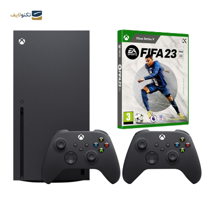 ایکس باکس سری ایکس با دو دسته به همراه بازی FIFA 23 - Xbox Series X 1TB with 2 Controllers & FIFA 23 Game
