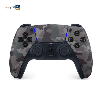 کنسول بازی پلی استیشن 5 نسخه استاندارد به همراه دسته اضافه چریکی و پایه شارژ و بازی FIFA 23 - PS5 Standard edition with DualSense Grey Camouflage & White Controllers, Charging Station & FIFA 23