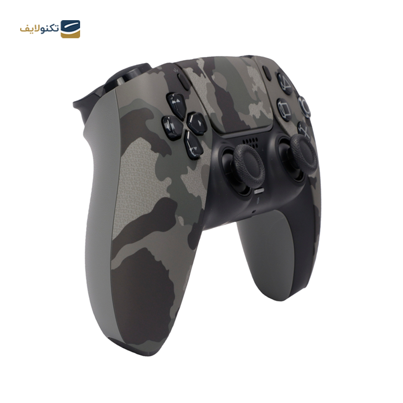 پلی استیشن 5 استاندارد دیسک خور با دو دسته خاکستری ارتشی - PlayStation 5 Standard Edition with two DualSense Controller Gray Camouflage