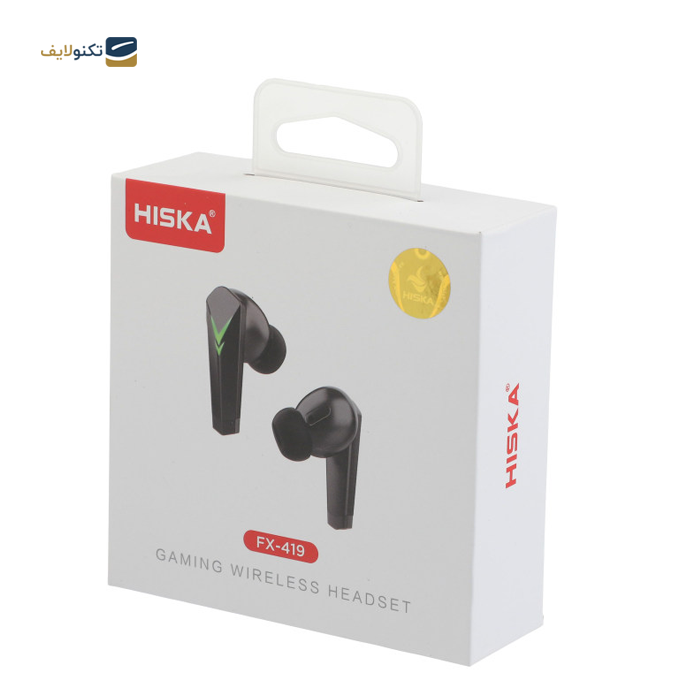  هندزفری بی سیم هیسکا مدل FX419  - Hiska Gaming Airpod FX419 with Charging case