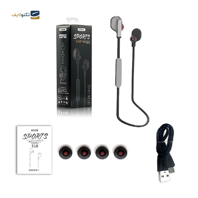 هندزفری بی سیم ریمکس مدل RB-S18 - Remax RB-S18 Wireless Handsfree