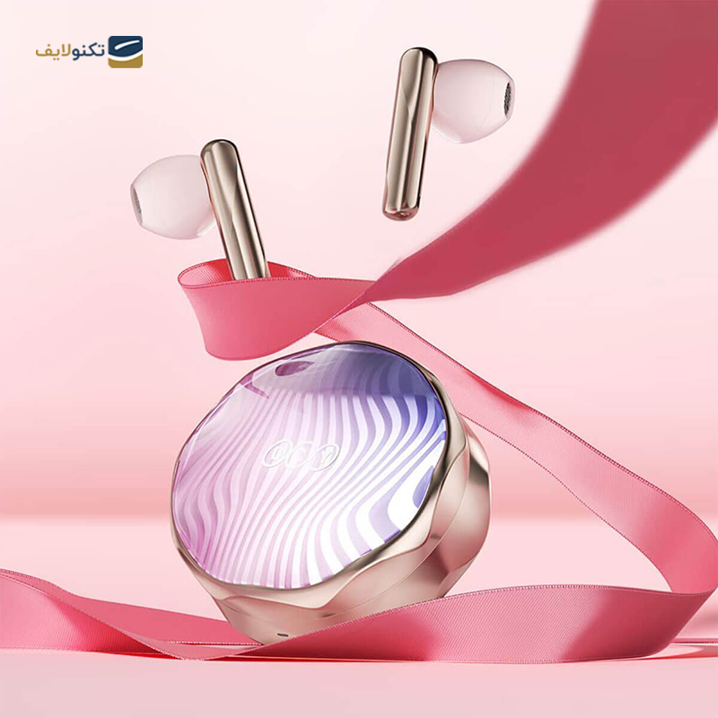 هندزفری بی سیم کیو سی وای مدل Fairybuds T21 - QCY Fairybuds T21 Bluetooth Earbuds