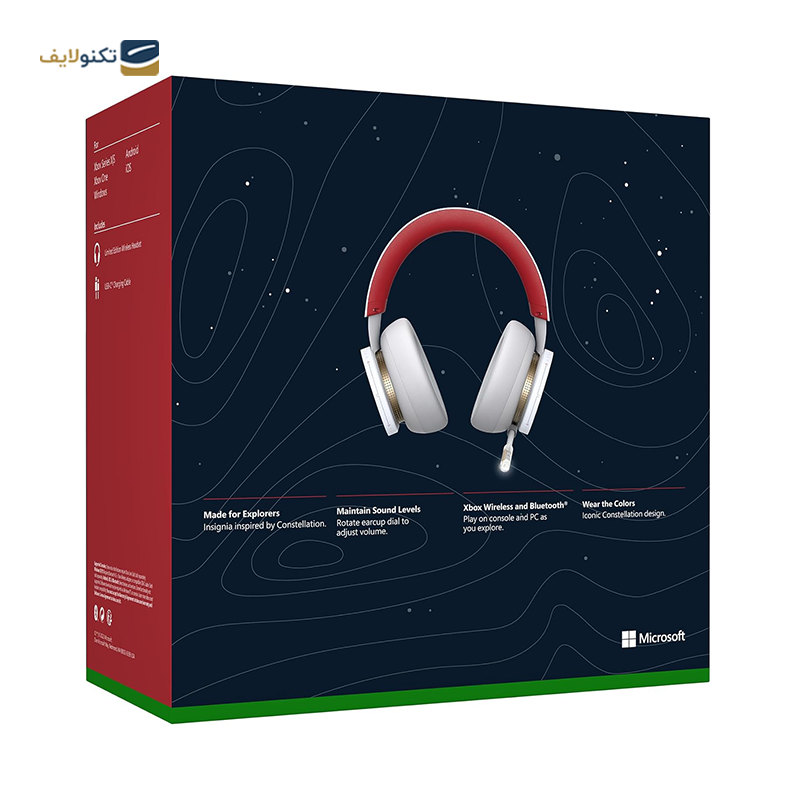 هدست بلوتوثی گیمینگ مایکروسافت مدل Xbox Starfield Limited Edition - Xbox Wireless Headset Starfield Limited Edition