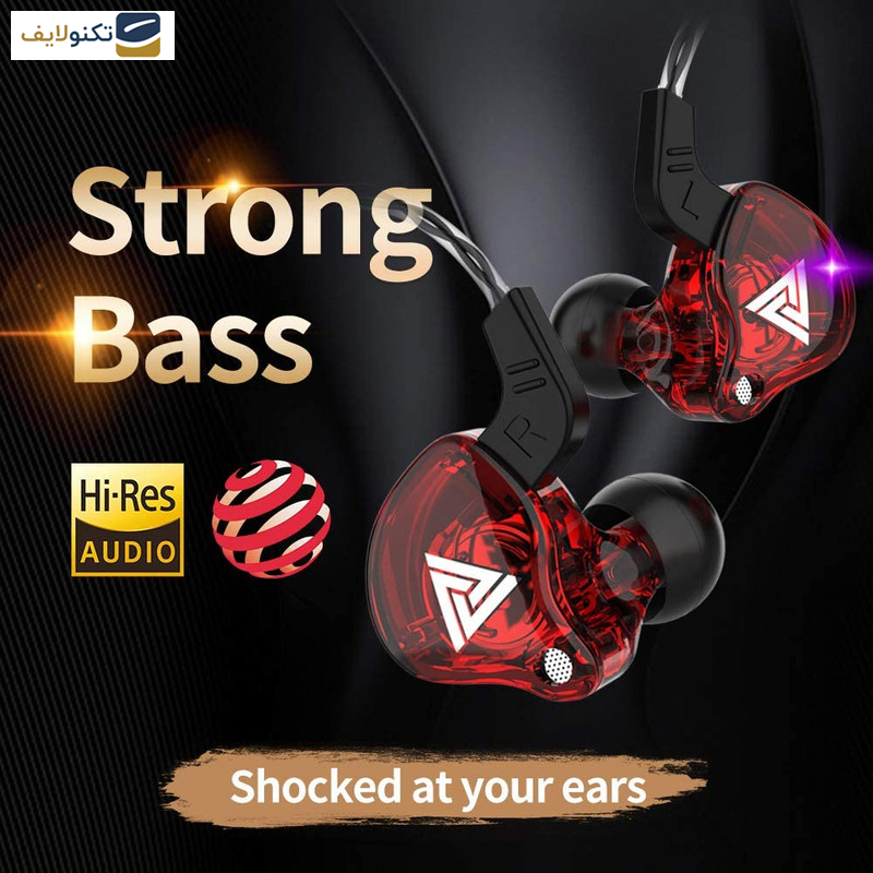 هدفون کیو کی زد مدل AK6 تایپ C - QKZ AK6 Type C in Ear Headphone