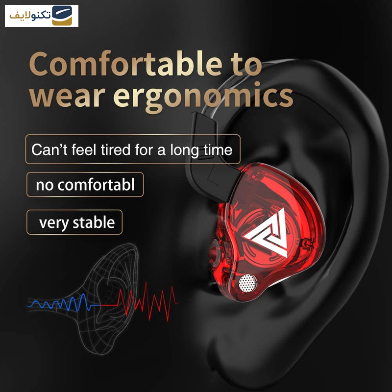 هدفون کیو کی زد مدل AK6 تایپ C - QKZ AK6 Type C in Ear Headphone