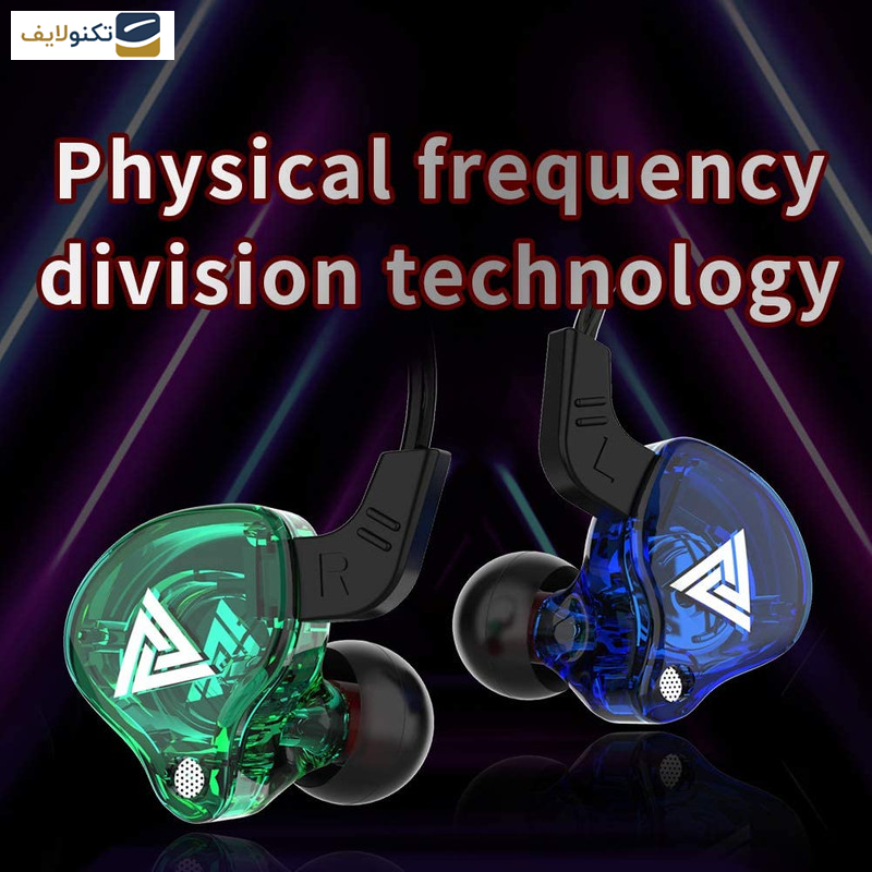 هدفون کیو کی زد مدل AK6 تایپ C - QKZ AK6 Type C in Ear Headphone