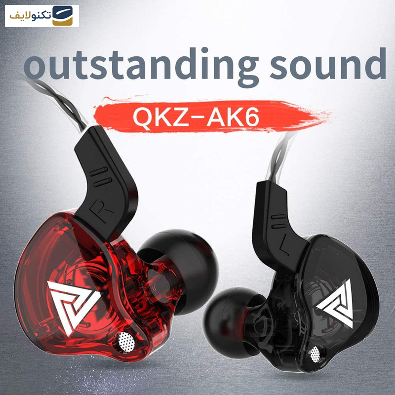 هدفون کیو کی زد مدل AK6 - 