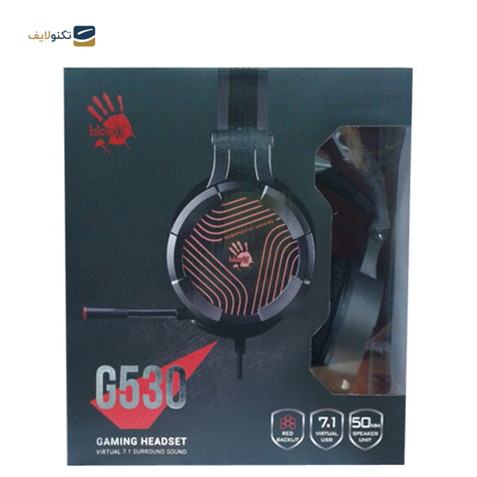  هدست باسیم گیمینگ بلادی مدل G530 - Bloody G530 GAMING HEADSET
