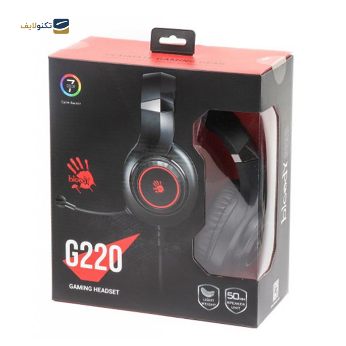  هدست باسیم گیمینگ بلادی مدل G220 - Bloody G220 Over-Ear Headphone