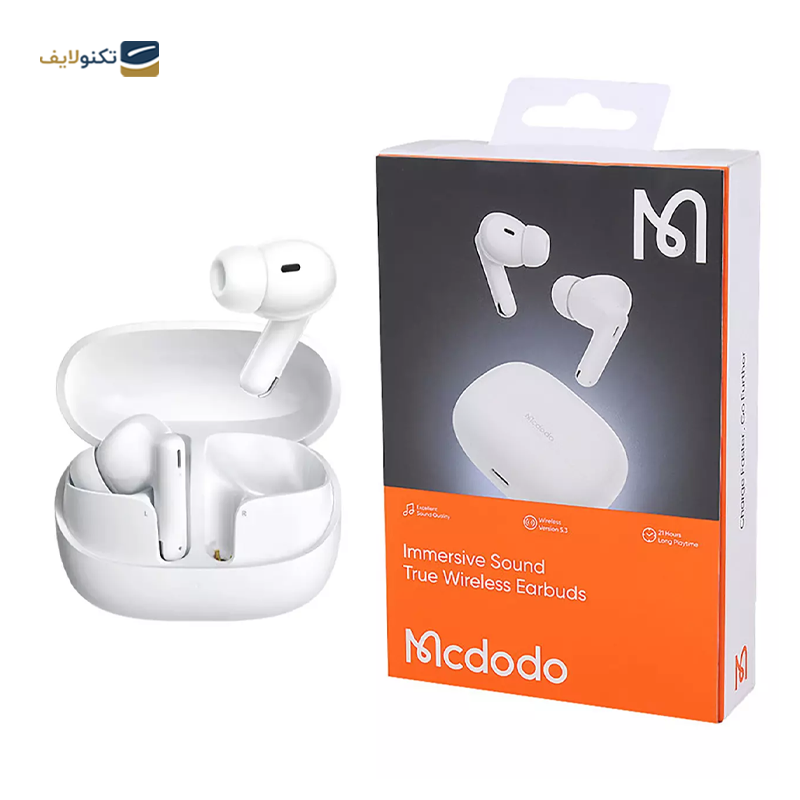 هندزفری بلوتوثی مک دودو مدل HP-004 - Mcdodo Immersive Sound True Wireless Earbuds HP-004