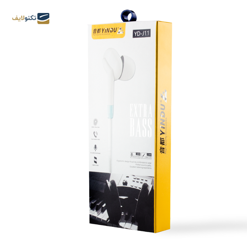هندزفری سیمی ییندو مدل YD-J11 - 