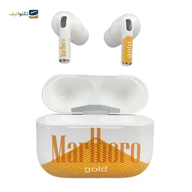 هندزفری بلوتوثی مدل (AirPod Pro 2 Art Series (Marlboro طرح اپل - AirPod Pro 2 Art Series Handsfree