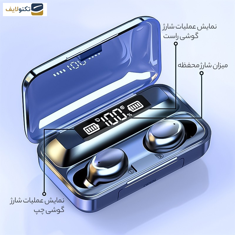 هندزفری بلوتوثی مدل F10New-2024 - 