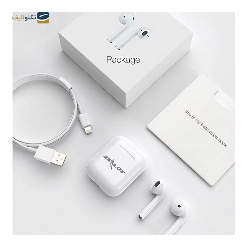  هندزفری بی سیم زیلوت مدل airpods 2 - Zealot airpods 2 Bluetooth Headphone