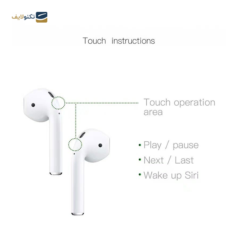  هندزفری بی سیم زیلوت مدل airpods 2 - Zealot airpods 2 Bluetooth Headphone