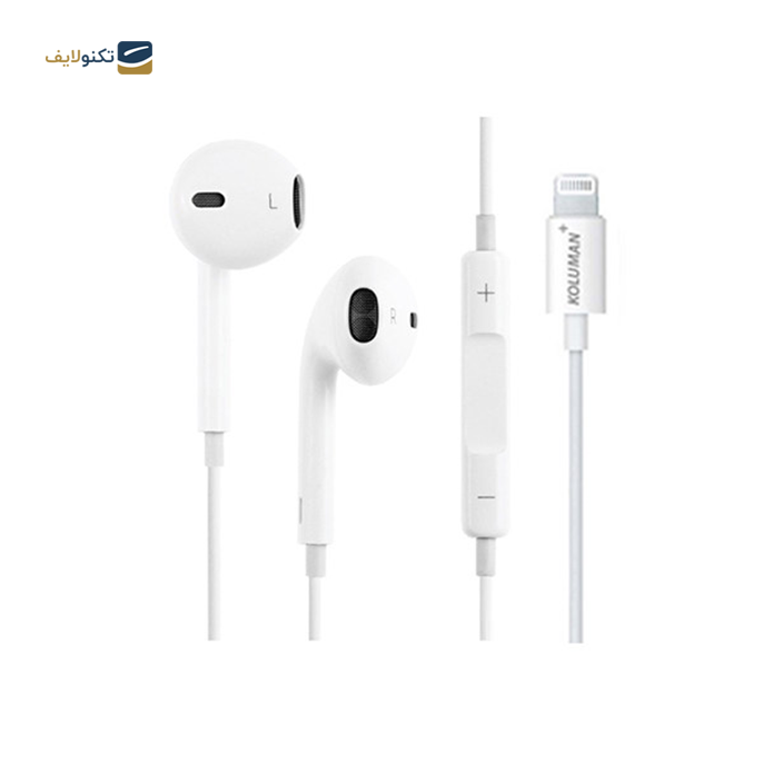  هندزفری کلومن پلاس مدل EarPods - koluman Plus EarPods Handsfree