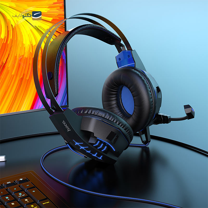  هدفون گیمینگ هوکو مدل W102 - HOCO Headphones “W102 Cool tour” gaming headset