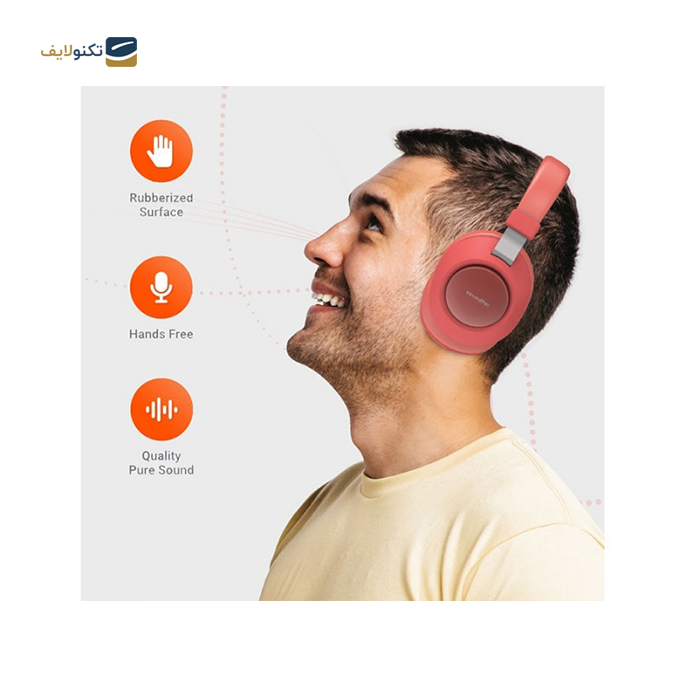  هدفون بی سیم پرودو مدل PD-X1008WLH - Porodo Soundtec Deep Sound Wireless Over-Ear Headphone PD-X1008WLH