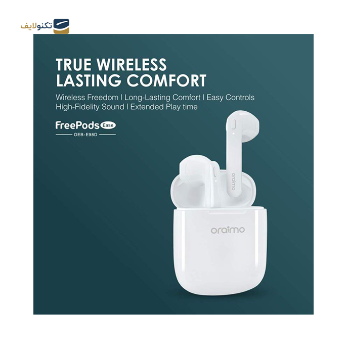  هندزفری بی سیم اُرایمو مدل MAH FREEPODS 2 - Oraimo MAH FREEPODS 2 Wireless Headphone