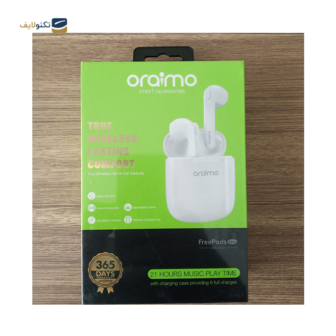  هندزفری بی سیم اُرایمو مدل MAH FREEPODS 2 - Oraimo MAH FREEPODS 2 Wireless Headphone