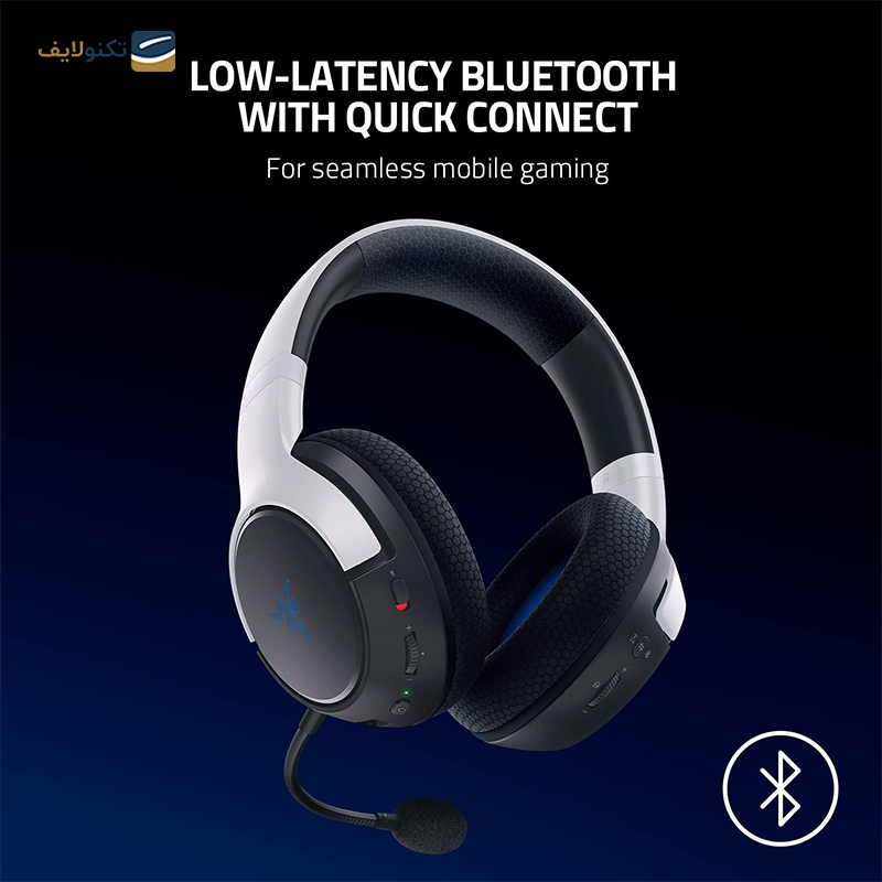 هدفون بی سیم گیمینگ ریزر مدل Kaira for PlayStation - Kaira for PlayStation 5