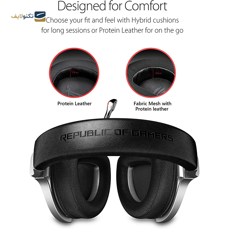 هدفون گیمینگ با سیم ایسوس مدل ROG Delta  - Asus ROG Delta Wired Gaming Headset