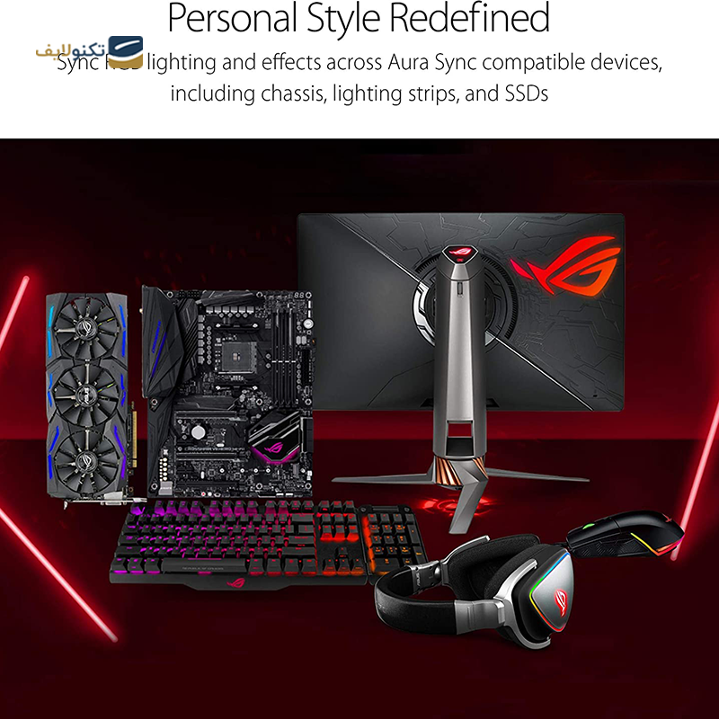 هدفون گیمینگ با سیم ایسوس مدل ROG Delta  - Asus ROG Delta Wired Gaming Headset