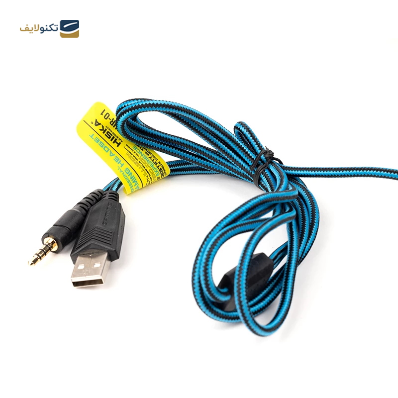هدفون گیمینگ هیسکا مدل GHR-01 - HISKA GHR-01 Gaming Headphones