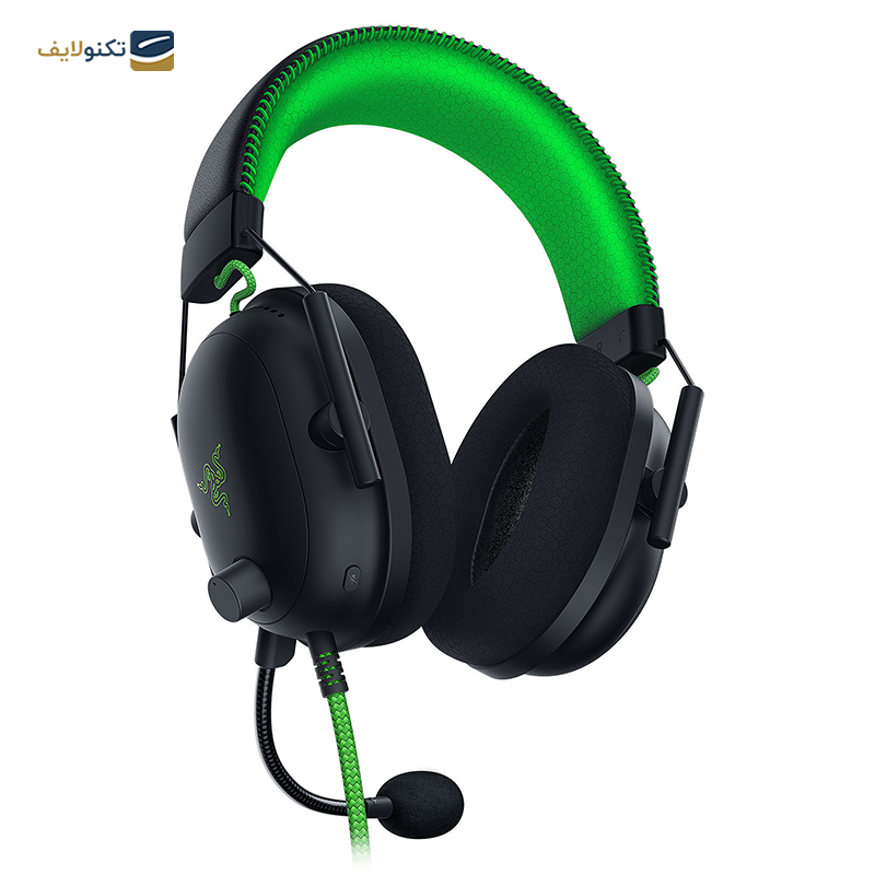 هدفون با سیم گیمینگ ریزر مدل Blackshark V2 Special Edition به همراه USB Sound Card - BlackShark V2 Razer Headset