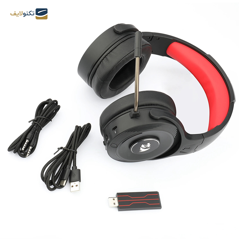 هدفون گیمینگ بی سیم ردراگون مدل Pelops Pro H818 - Redragon Pelops Pro H818 wireless Headphones