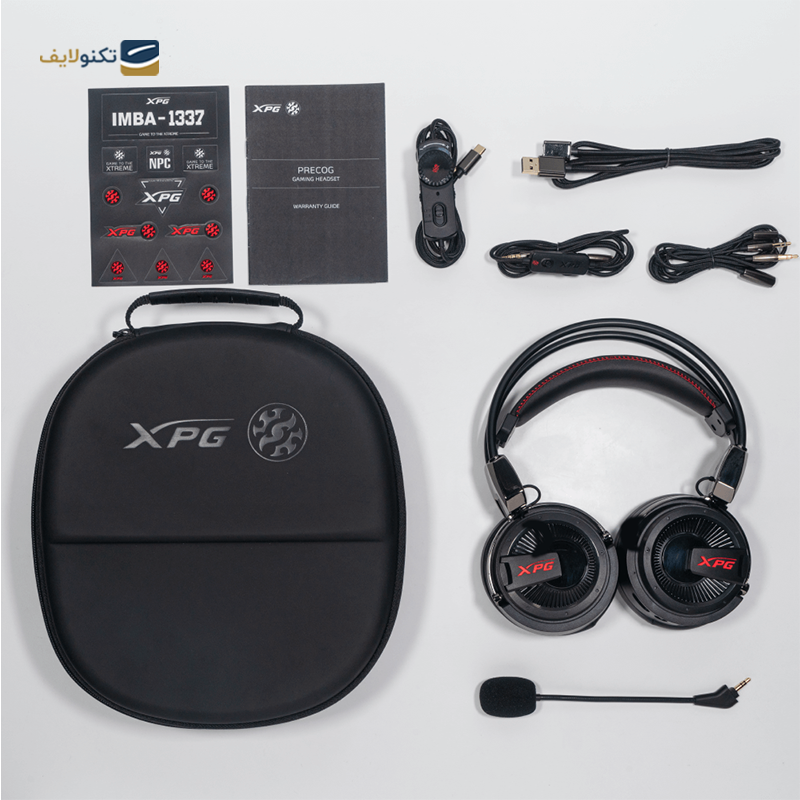 هدفون گیمینگ ایکس پی جی مدل PRECOG - XPG PRECOG Wired Headphone