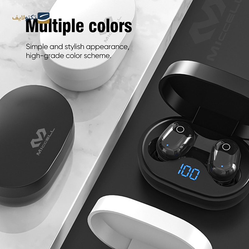 هندزفری بلوتوثی میسل مدل VQ-BH25 - Miccell VQ-BH25 Wireless Bluetooth Earbuds