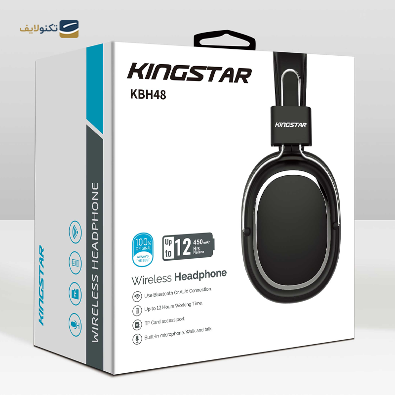 هدفون بی سیم کینگ استار مدل KBH48 - King Star KBH48 headphone