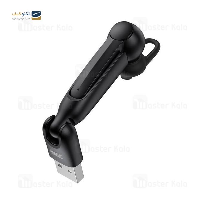  هندزفری بی سیم تک گوش باسئوس Baseus A05 Encok Vehicle-mounted Wireless Earphones  با داک شارژ - Baseus A05 Encok Vehicle-mounted Wireless Earphones NGA05-01