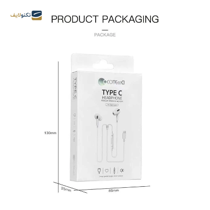 هندزفری سیمی کوتتسی مدل CS8803 - Coteetci CS8803 Wired headphone
