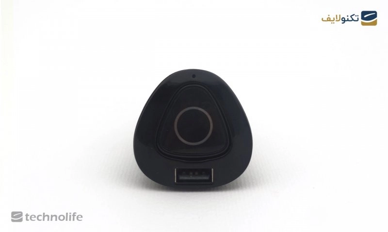 هندزفری بی سیم HISKA مدل FX30 به همراه شارژر فندکی - HISKA FX30 Bluetooth Headset + Car Charger