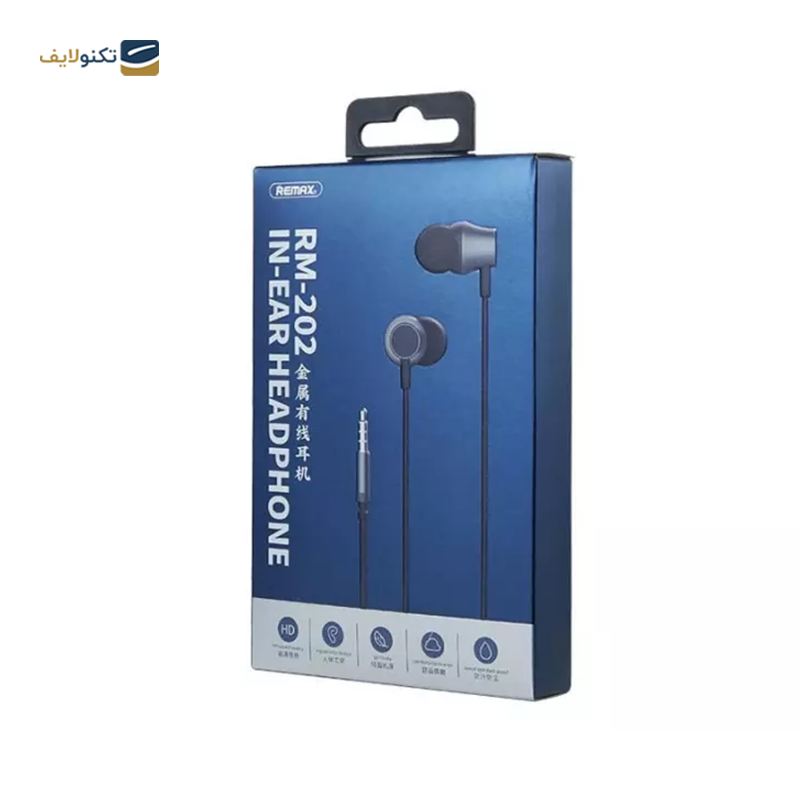 هندزفری سیمی ریمکس مدل RM-202 - Remax RM-202 Handsfree