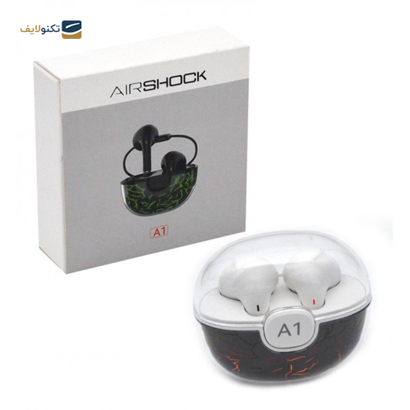 هندزفری بلوتوثی ایرشاک مدل A1 - Airshock A1 Bluetooth Eurbuds