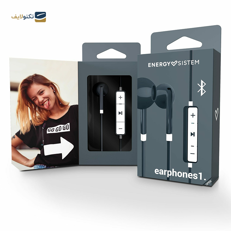 هندزفری بلوتوثی انرژی سیستم مدل Earphones 1 Bluetooth - Energy Sistem Earphones 1 Bluetooth Handsfree