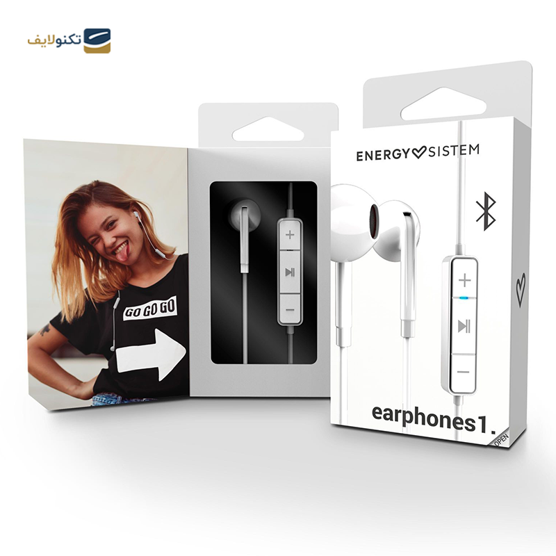 هندزفری بلوتوثی انرژی سیستم مدل Earphones 1 Bluetooth - Energy Sistem Earphones 1 Bluetooth Handsfree