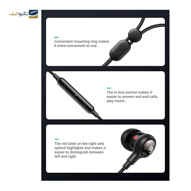 هندزفری سیمی یوگرین مدل EP103 30637 - Ugreen EP103 30637 Wired earphones