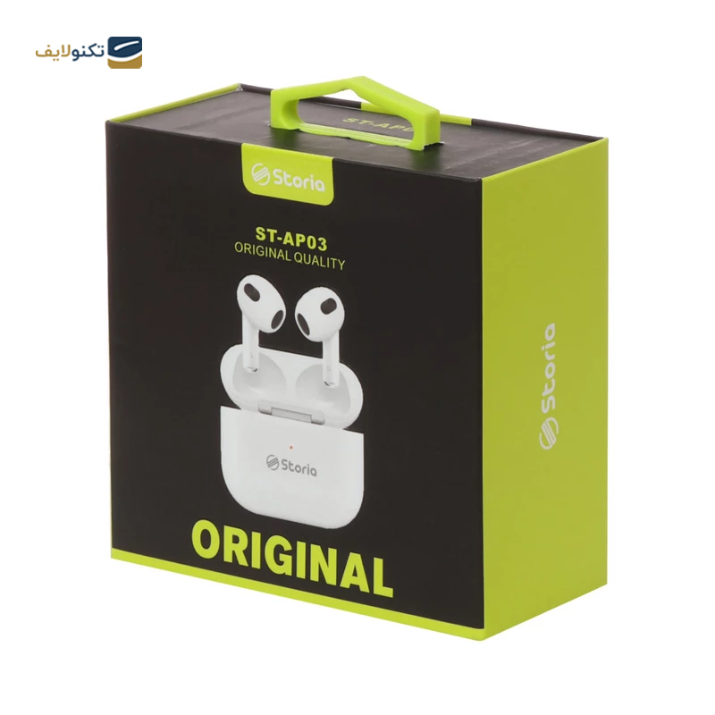 هندزفری بلوتوثی استوریا مدل ST-AP03 - Storia ST-AP03 Bluetooth Earbuds