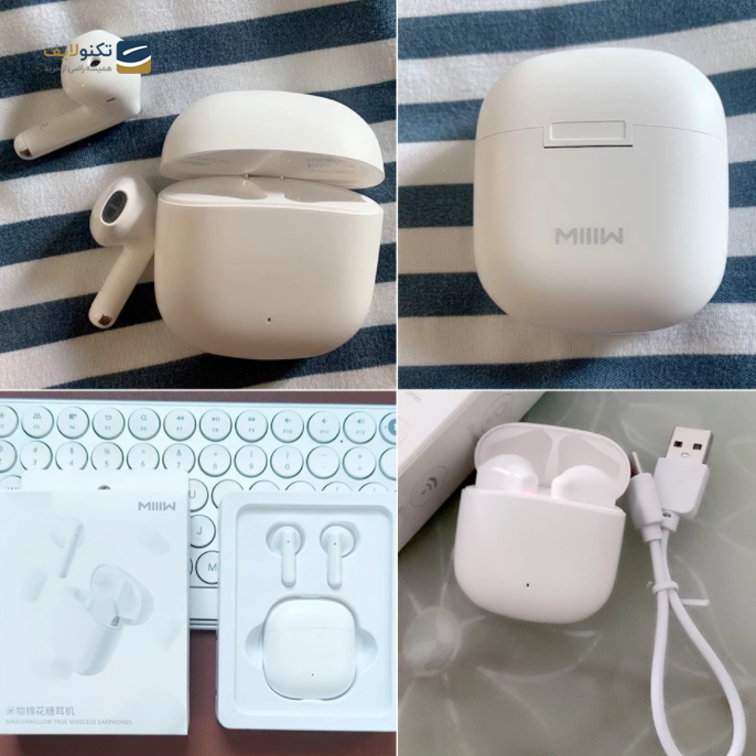 هندزفری بی سیم MIIIW مدل Marshmallow - MIIIW Marshmallow True Wireless Earphones