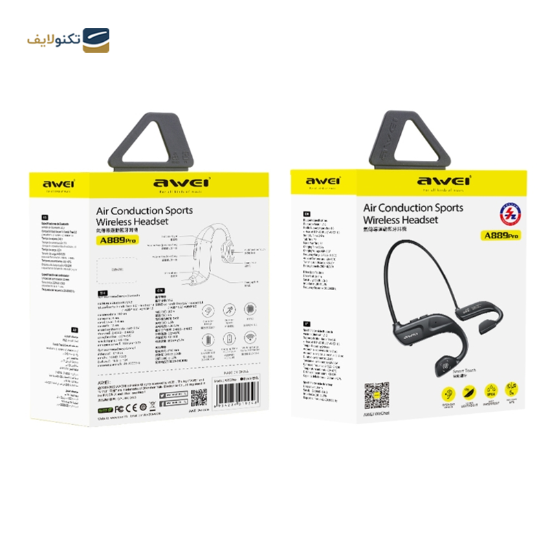 هندزفری بلوتوثی اوی مدل A889 Pro - Awei A889 Pro bluetooth Earbuds